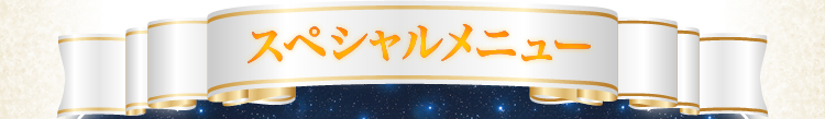 スペシャルメニュー